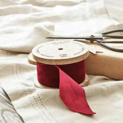 Geschenkverpackungen|Accessoires^LOBERON Samtband Phaedra rot