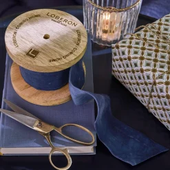 Geschenkverpackungen|Accessoires^LOBERON Samtband Phaedra dunkelblau