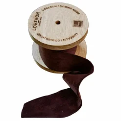 Geschenkverpackungen|Accessoires^LOBERON Samtband Phaedra braun