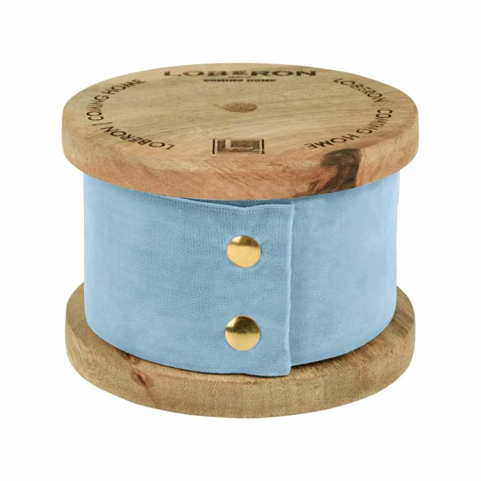 Geschenkverpackungen|Accessoires^LOBERON Samtband Phaedra blau
