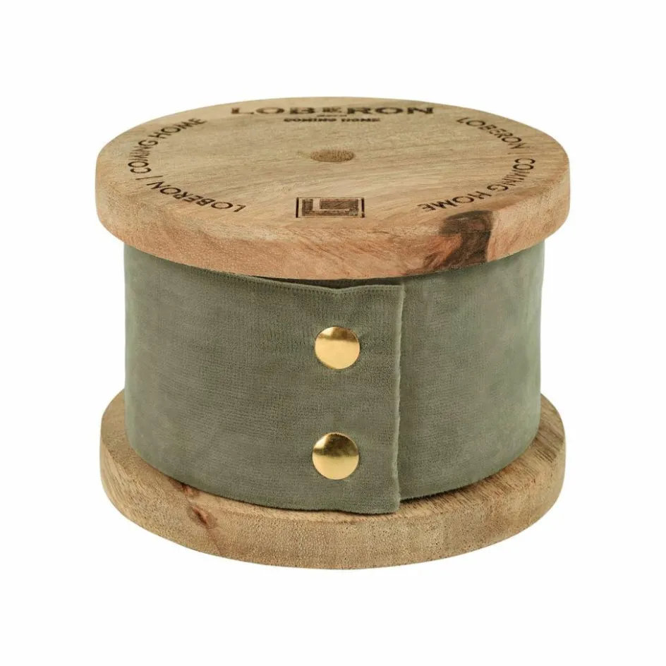 Geschenkverpackungen|Accessoires^LOBERON Samtband Phaedra olivgrün