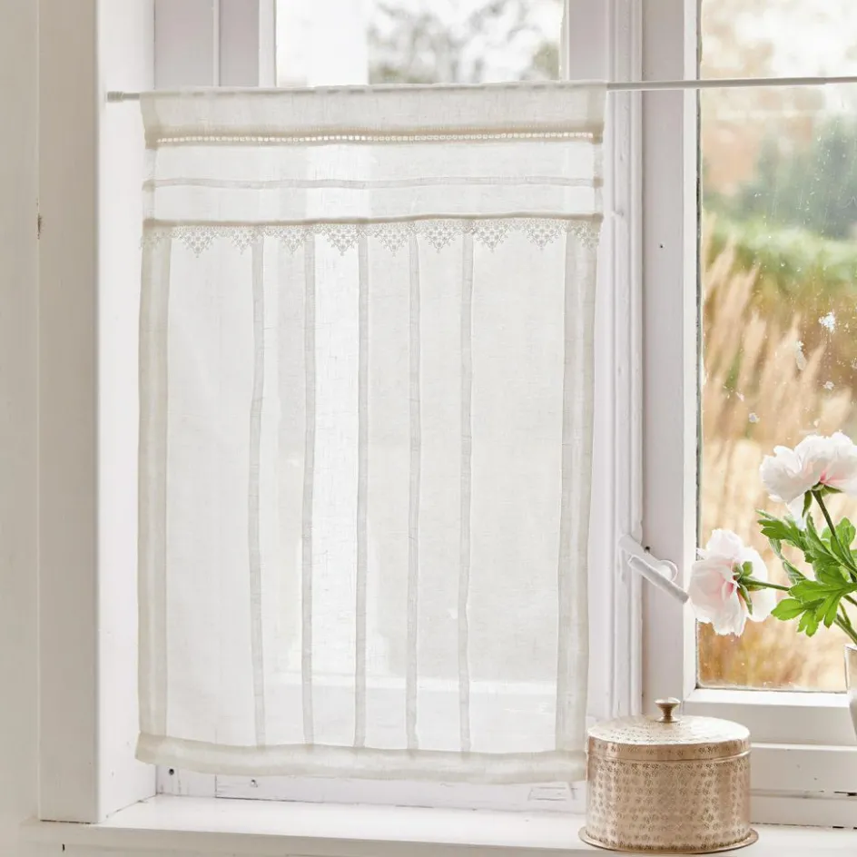 LOBERON Scheibengardinen|Gardinen & Vorhänge-Scheibengardine Chailly