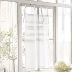 LOBERON Scheibengardinen|Gardinen & Vorhänge-Scheibengardine 2er Set Aibre