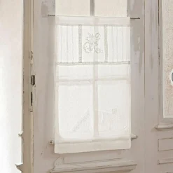 LOBERON Scheibengardinen|Gardinen & Vorhänge-Scheibengardine 2er Set Mayenne