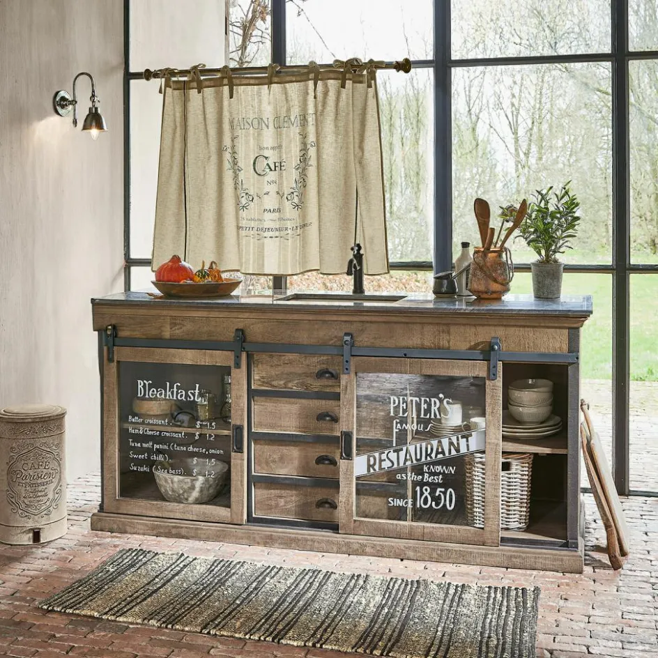 LOBERON Scheibengardinen|Gardinen & Vorhänge-Scheibengardine Girest