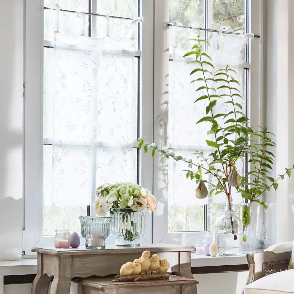 LOBERON Scheibengardinen|Gardinen & Vorhänge-Scheibengardine Lauret