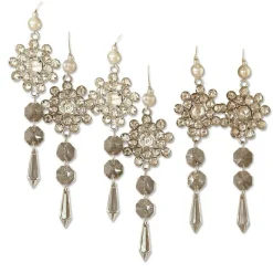 Christbaumschmuck^LOBERON Schmuckanhänger 6er Set Fleurette