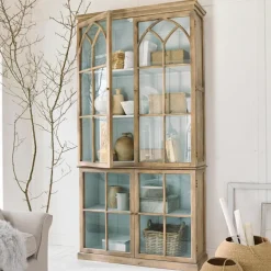 Schränke|Schränke^LOBERON Schrank Garrard antikbraun/hellgrau