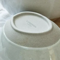 Geschirr|Geschirr^LOBERON Schüssel 2er Set Biarré grau