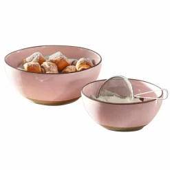 Geschirr|Geschirr^LOBERON Schüssel 2er Set Biarré rosa