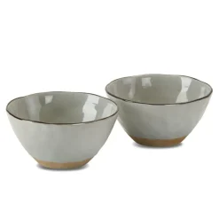 Geschirr|Geschirr^LOBERON Schüssel 6er Set Biarré grau