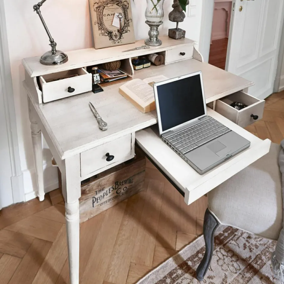 Schreibtische & Sekretäre|Schreibtische & Sekretäre^LOBERON Sekretär Isabelle antikweiß