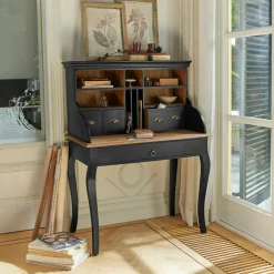 Schreibtische & Sekretäre|Schreibtische & Sekretäre^LOBERON Sekretär Orival schwarz