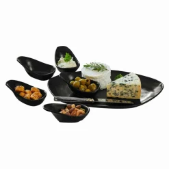 Geschirr|Geschirr^LOBERON Servierschälchen  6er Set Biarré schwarz