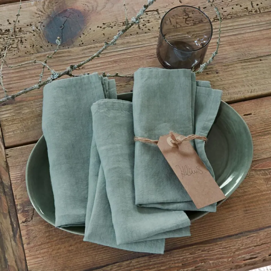 LOBERON Tischwäsche|Tischwäsche-Serviette 4er Set Ghis