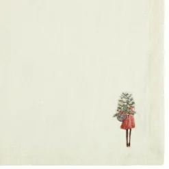 Tischwäsche|Weihnachtstischdeko^LOBERON Serviette 4er Set Merry & Bright