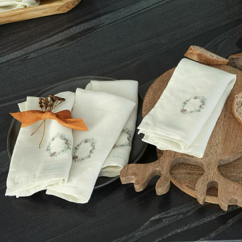 LOBERON Tischwäsche|Tischwäsche-Serviette 4er Set Torge