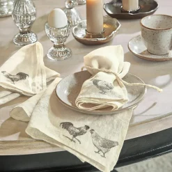 LOBERON Tischwäsche|Tischwäsche-Serviette 4er Set Walorine