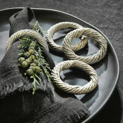 Küchenutensilien|Tischaccessoires^LOBERON Serviettenring 4er Set Alea