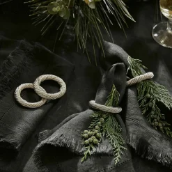 Küchenutensilien|Tischaccessoires^LOBERON Serviettenring 4er Set Alea