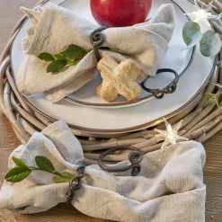 Küchenutensilien|Tischaccessoires^LOBERON Serviettenring 4er Set Astor