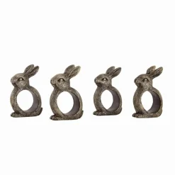 Küchenutensilien|Tischaccessoires^LOBERON Serviettenring 4er Set Bresanto