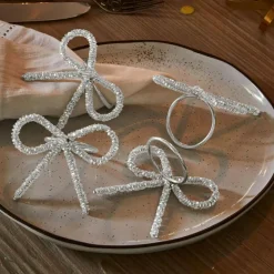 Weihnachtstischdeko^LOBERON Serviettenring 4er Set Eirael