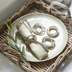 Küchenutensilien|Tischaccessoires^LOBERON Serviettenring 4er Set Limche