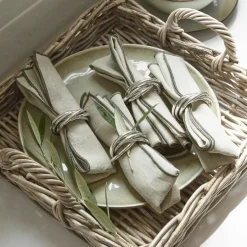 Küchenutensilien|Tischaccessoires^LOBERON Serviettenring 4er Set Limche