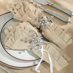 Weihnachtstischdeko^LOBERON Serviettenring 2er Set Sophie