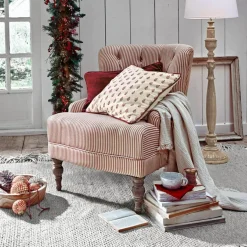 Sessel|Sessel^LOBERON Sessel Amuran rostrot/weiß