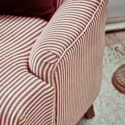 Sessel|Sessel^LOBERON Sessel Amuran rostrot/weiß