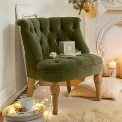 Sessel|Sessel^LOBERON Sessel Ardilleux grün/braun