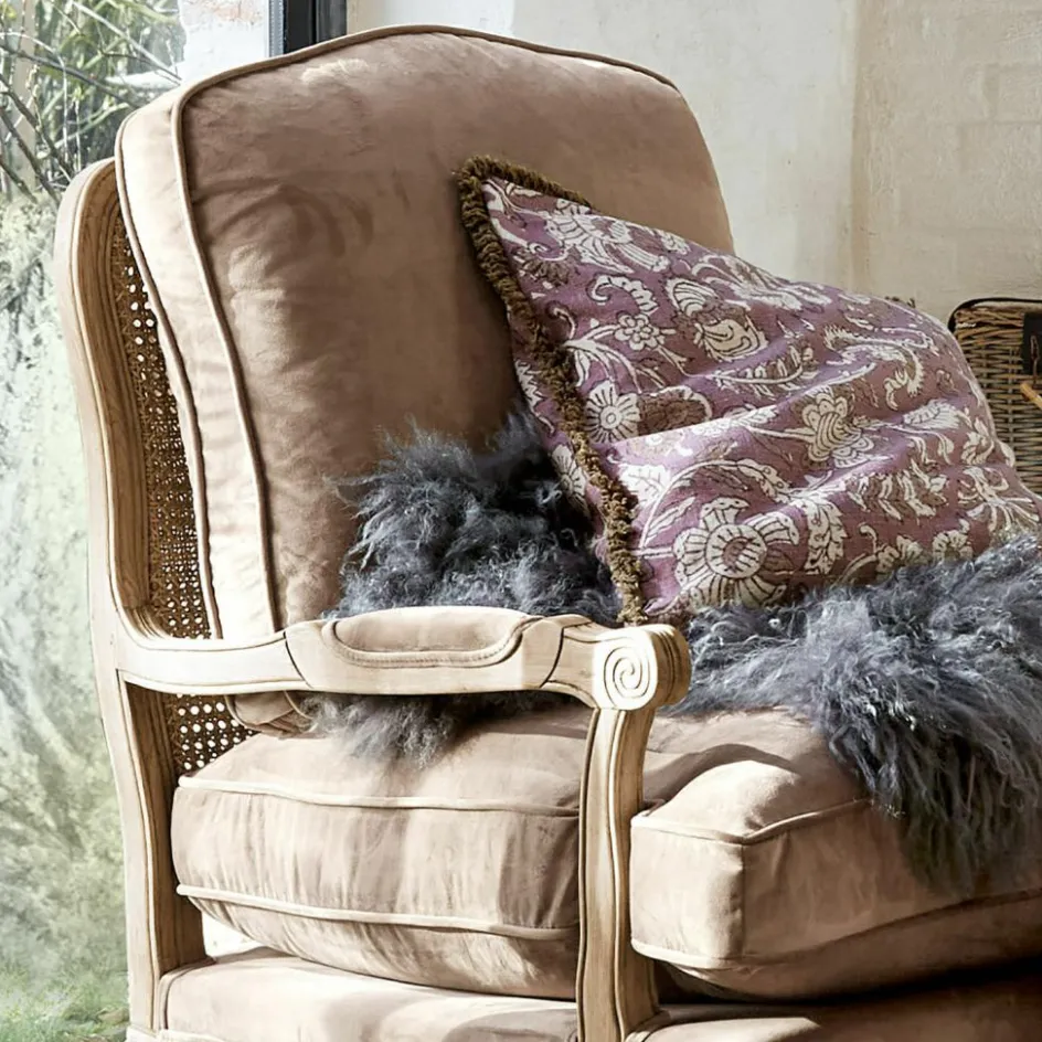 Sessel|Sessel^LOBERON Sessel Corlay taupe/braun