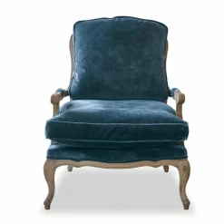 Sessel|Sessel^LOBERON Sessel Corlay blau/braun