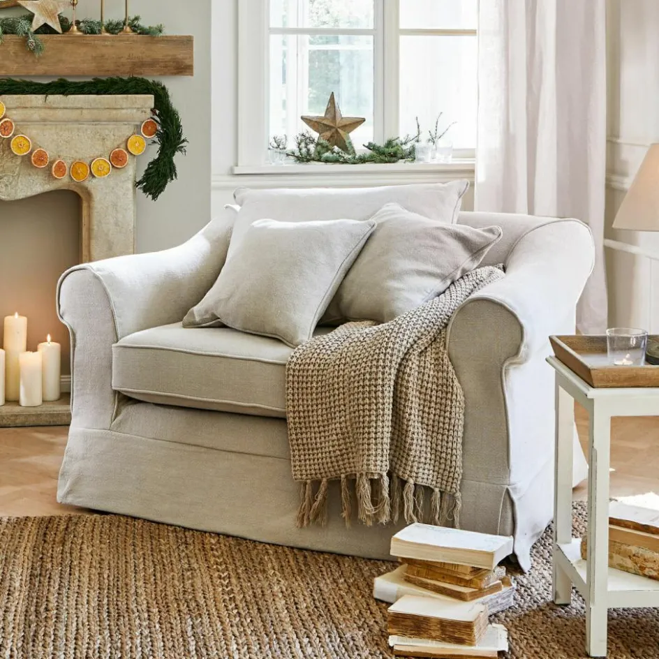 Sessel|Sessel^LOBERON Sessel Folsom leinen