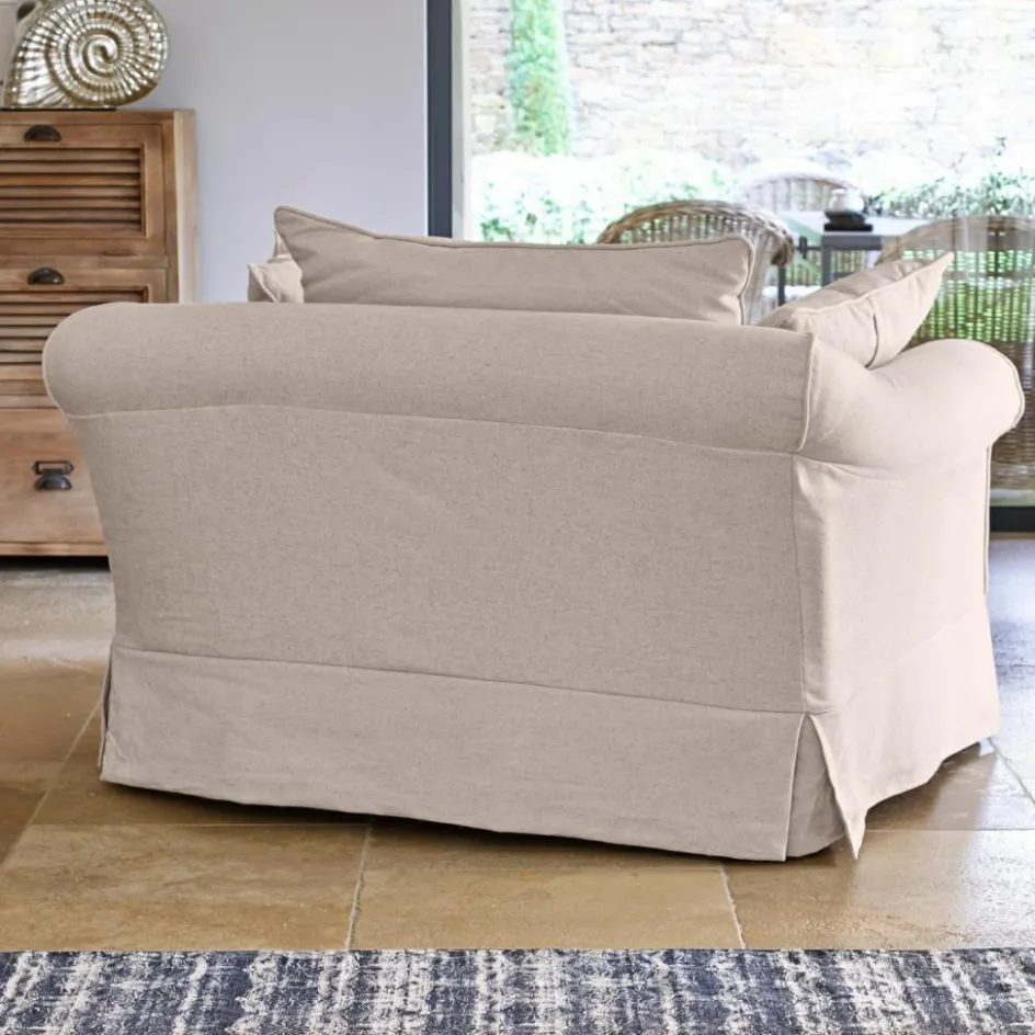 Sessel|Sessel^LOBERON Sessel Folsom leinen