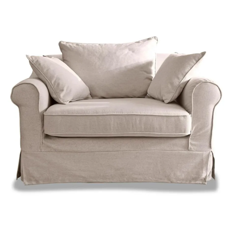 Sessel|Sessel^LOBERON Sessel Folsom leinen