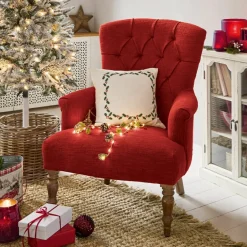 Sessel|Sessel^LOBERON Sessel Hinsdale rot