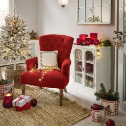 Sessel|Sessel^LOBERON Sessel Hinsdale rot