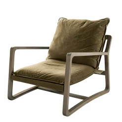 Sessel|Sessel^LOBERON Sessel Jowna grün/braun