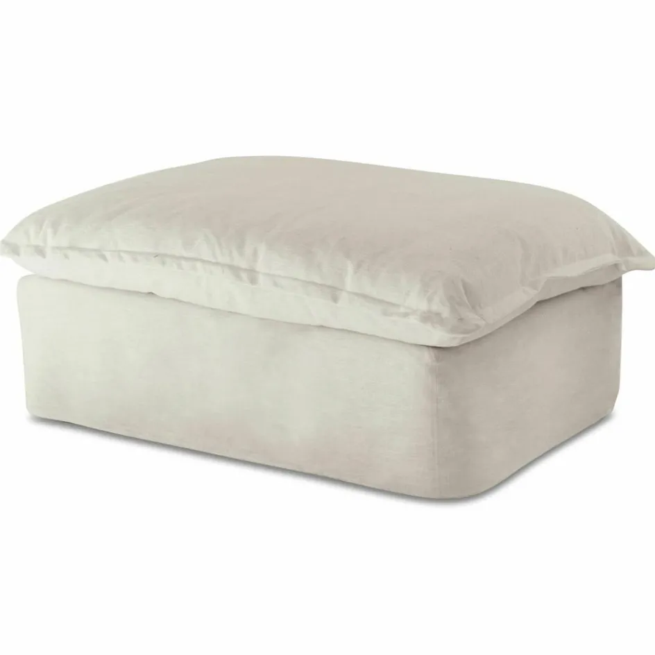 Sessel|Sessel^LOBERON Sessel mit Hocker Avignon creme