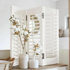 Paravents|Trennwände & Paravents^LOBERON Shutter Ventura weiß