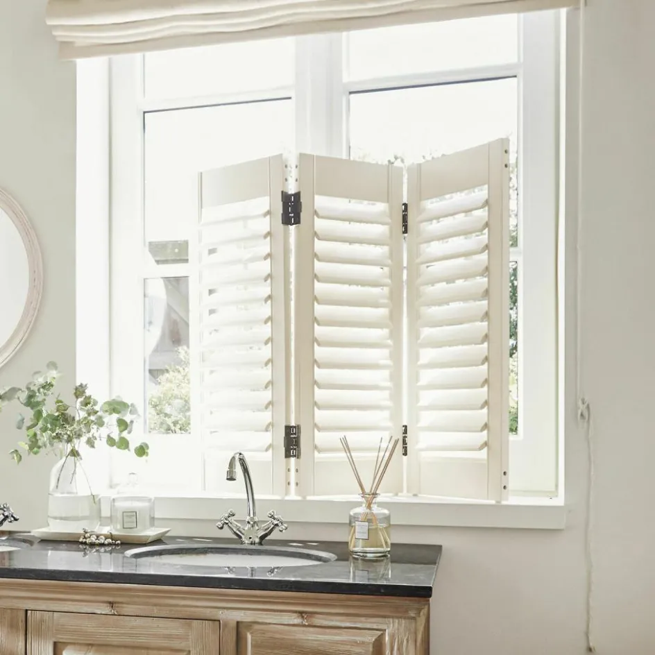 Paravents|Trennwände & Paravents^LOBERON Shutter Ventura weiß