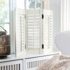 Paravents|Trennwände & Paravents^LOBERON Shutter Ventura weiß