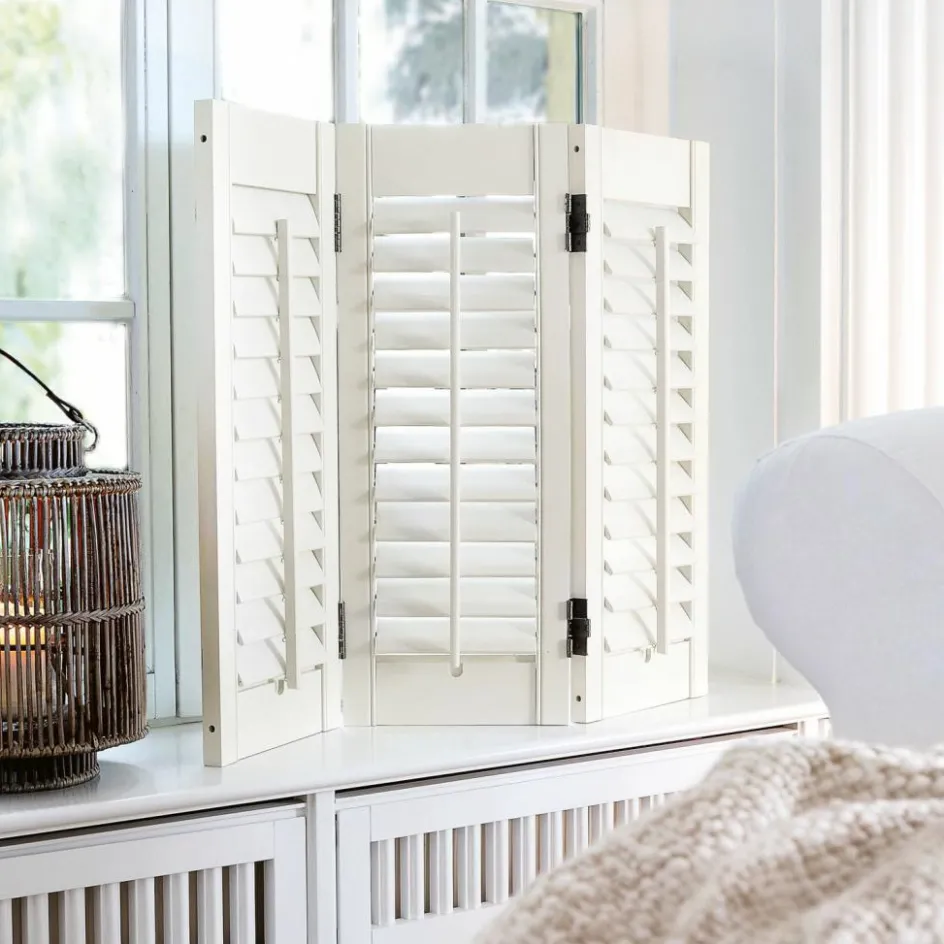 Paravents|Trennwände & Paravents^LOBERON Shutter Ventura weiß