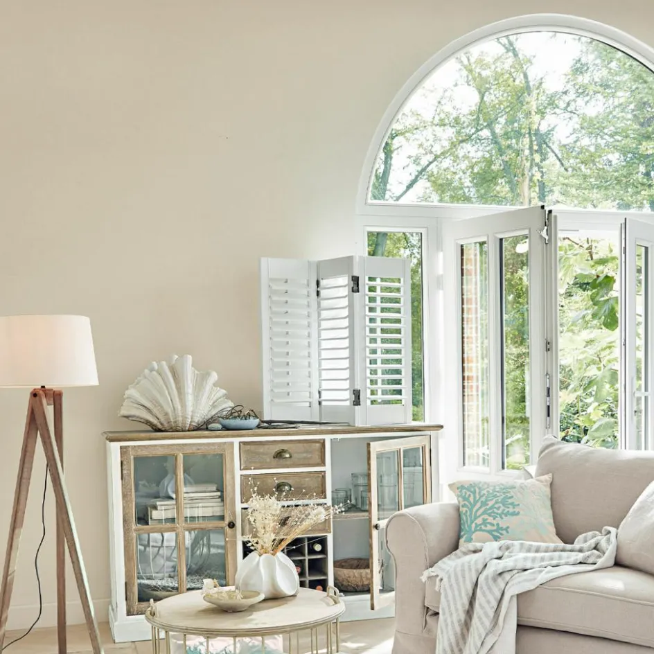 Paravents|Trennwände & Paravents^LOBERON Shutter Ventura weiß