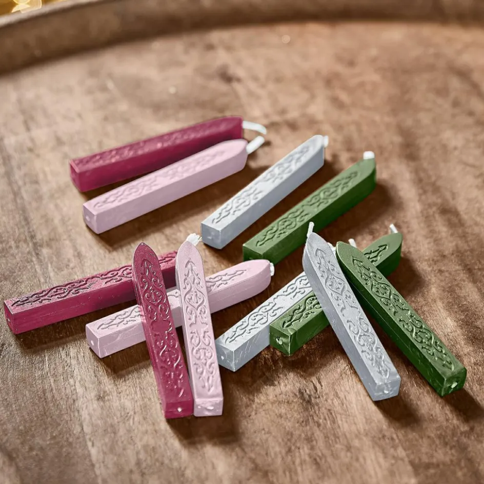 Geschenkverpackungen|Schreibwaren^LOBERON Siegelwachs 12er Set Movique bunt