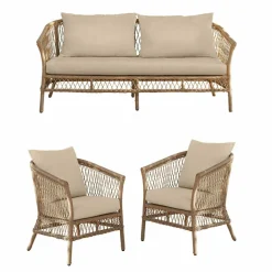 Sitzmöbel^LOBERON Sitzgruppe Farington