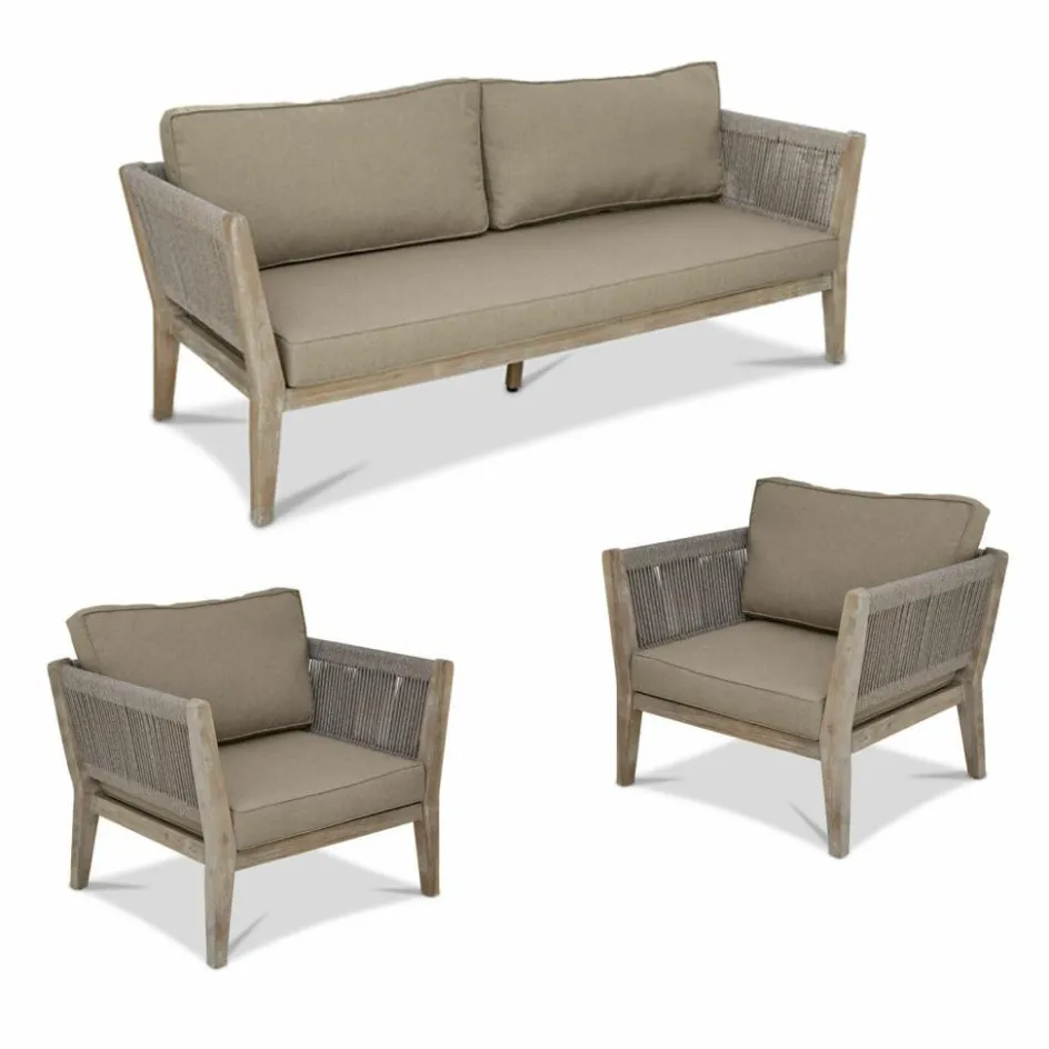 Sitzmöbel^LOBERON Sitzgruppe FSC®-100% Biarritz